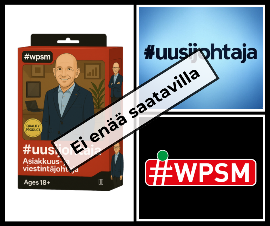 #uusijohtaja nro 10 on Asiakkuus- ja viestintäjohtaja