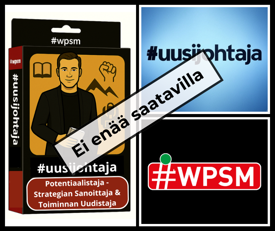 #uusijohtaja nro 15 on Potentiaalistaja | Strategian Sanoittaja & Toiminnan Uudistaja