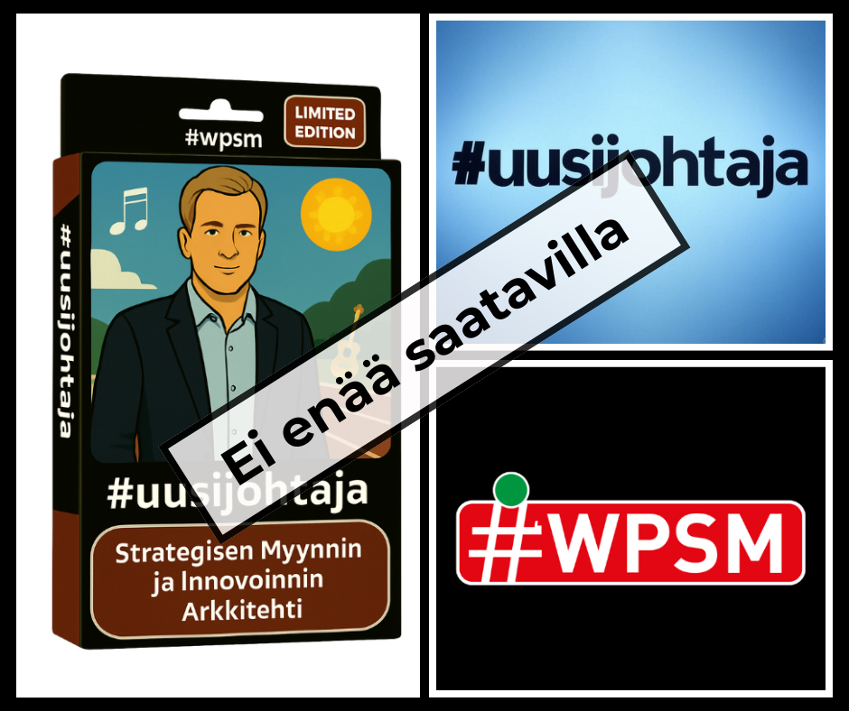 #uusijohtaja nro 23 on Strategisen Myynnin ja Innovoinnin Arkkitehti