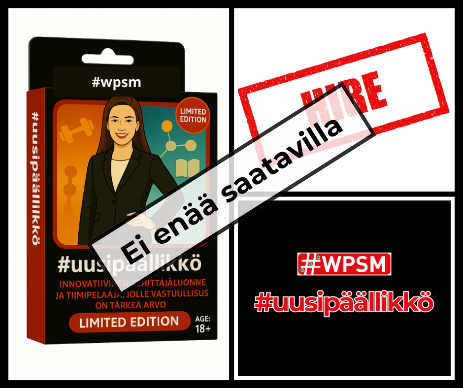 #uusipäällikkö nro 2 on Projektityön ja kehittämisen asiantuntija