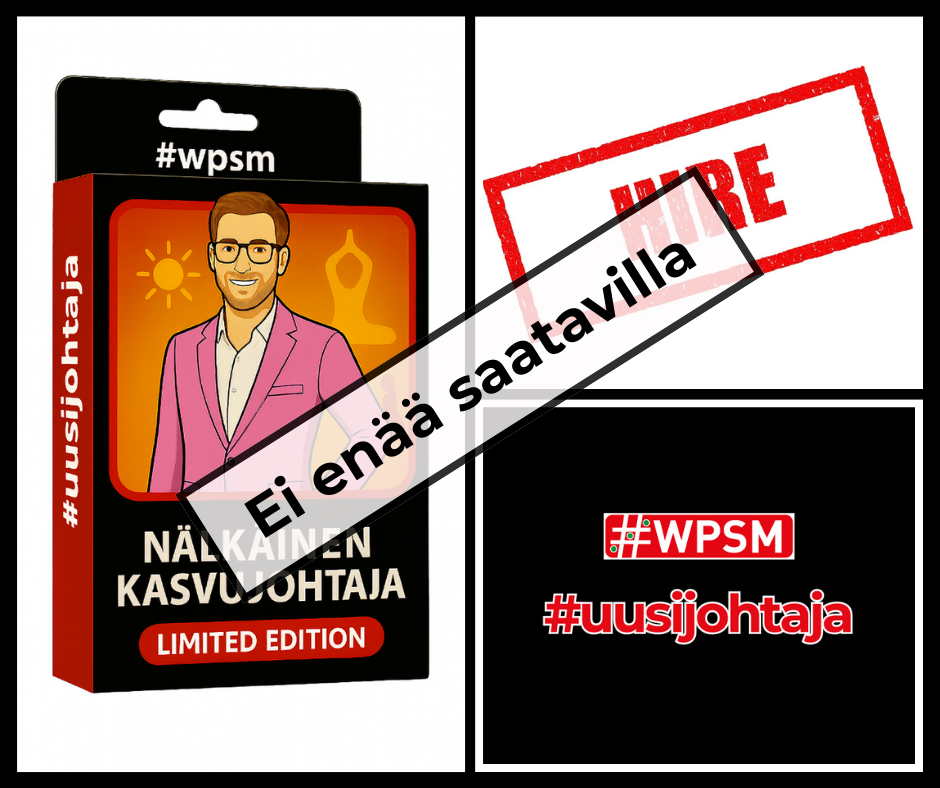 #uusijohtaja nro 33 on Nälkäinen kasvujohtaja