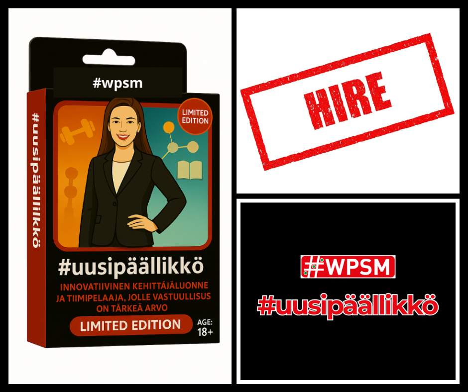 #uusipäällikkö nro 2 on Projektityön ja kehittämisen asiantuntija