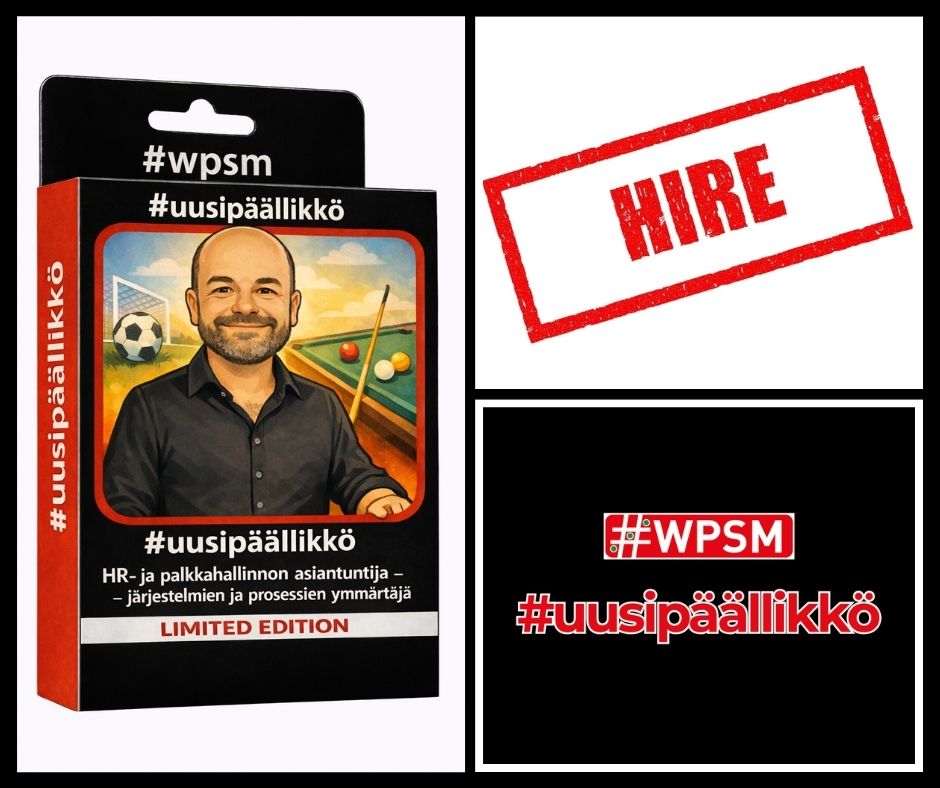 #uusipäällikkö nro 4 on HR- ja palkkahallinnon asiantuntija -järjestelmien ja prosessien ymmärtäjä