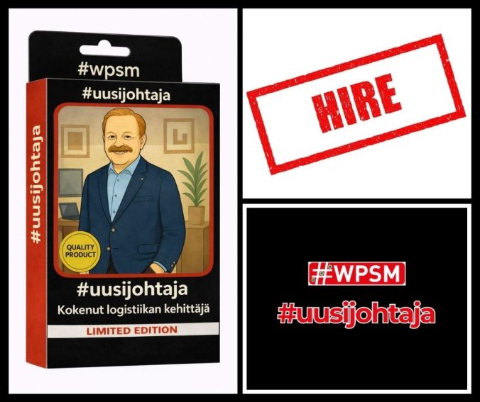 Kokenut logistiikan kehittäjä - #uusijohtaja nro 36 - #wpsm limited edition
